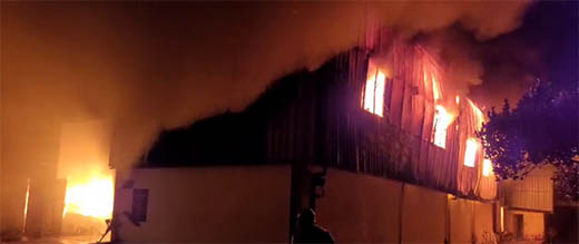Massive fire 